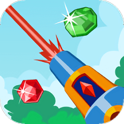 水晶大炮射击游戏