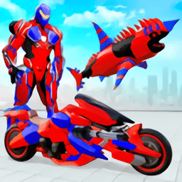 进攻式鲨鱼机器人手机版