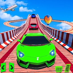 超级特技赛车游戏(mega stunt car racing games)