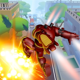 钢铁侠地铁冒险游戏(subway iron)